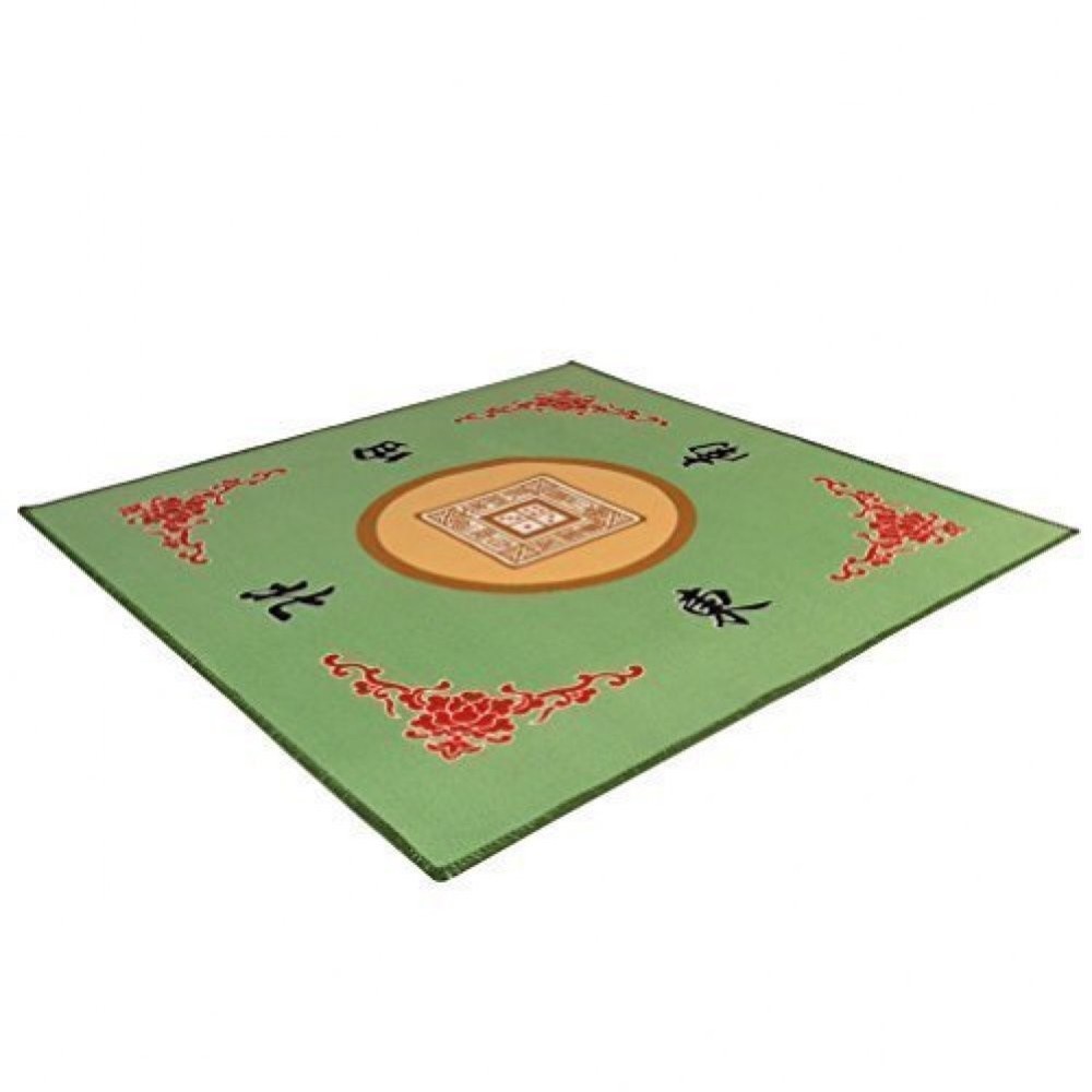 Universal Mahjong / Paigow / Card / Game Table Cover – Green Mat
