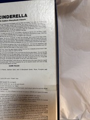 Cinderella Board Game – Storybook Fairytale Cadaco – Complete Not Disney