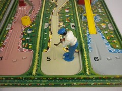 Vintage 1960’s Technofix West German Mini Golf Game -W/2 Golfers – No Box
