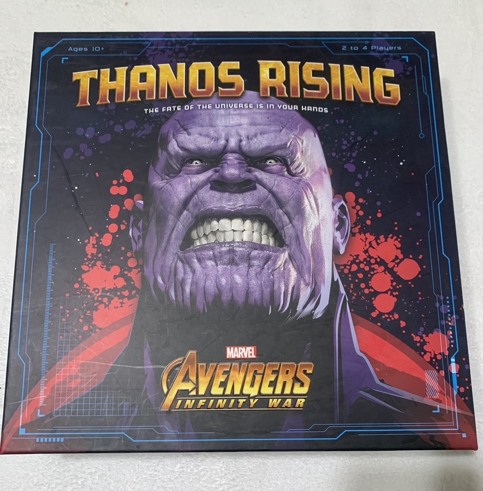 Thanos Rising Board Game – 100% Complete – Marvel Avengers: Infinity War