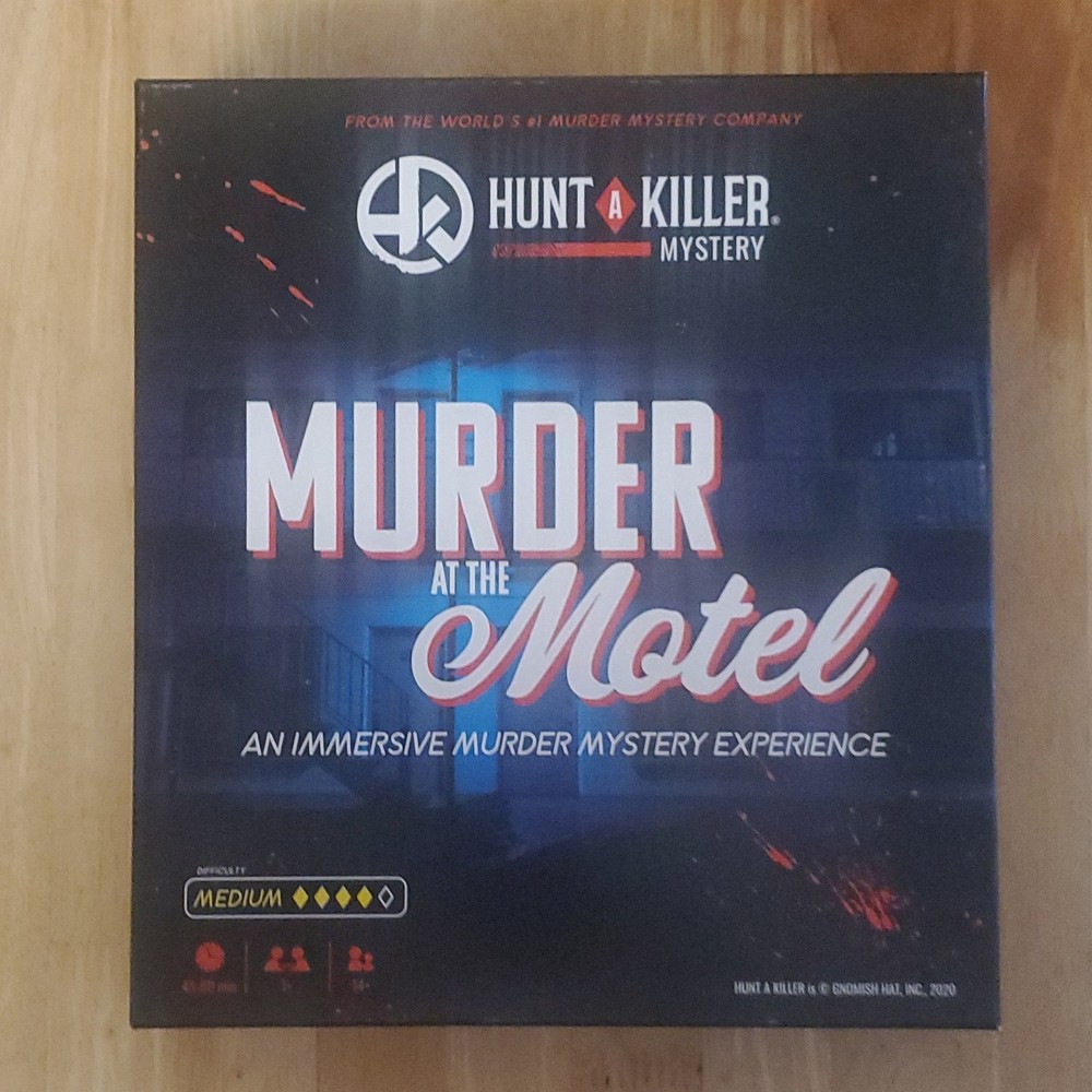 Hunt A Killer Murder at The Motel Immersive Experience Board Game 1+ 14+ 2020