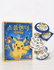 Pokemon Splendor Board Game + Dobble Pokemon Korean Version 2 Pack Bundle Set