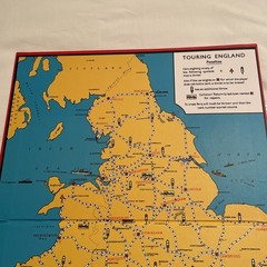 Touring England – Family Board Game by Retro Range Toys and Games 2007 Complete