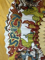 King Of Tokyo Promotional Japanese Style Paper Fan Heidelbär Games Gen Con 2025