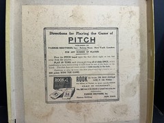 Vintage Parker Brothers THE GAME OF PITCH, Original Box, circa 1920s
