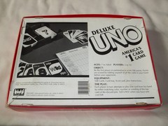 Deluxe UNO International Games 1991 Complete with tray cards score pad