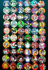 Animaniacs Tazos – Complete Set 1 to 60 Pogs *RARE* $10 / Tazo – Elma Chips 1997