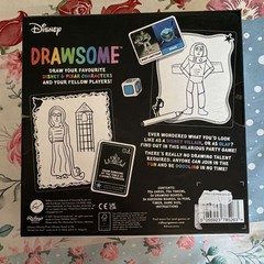 Ridley’s Games Disney Drawsome Disney Party Game Cards COMPLETE – Sealed!
