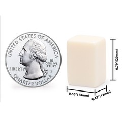 Mini American Mahjong Travel Set with Nylon Case, Racks, Wind Indicator and Dice