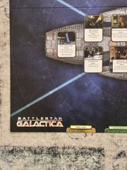 Battlestar Galactica The Board Game Fantasy Flight Games 2008 Complete Sci-Fi