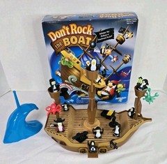 ​Don’t Rock The Boat Pirate Game 100% Complete PlayMonster Penguin Balancing