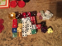 LOT OF BOARD GAME PIECES MONOPOLY CHICAGO IN A BOX CAREERS LOTS OF SILVER PIECES