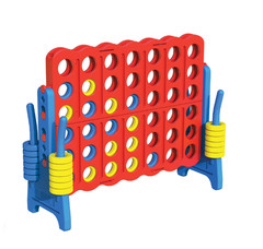SALE Realplay Giant 4ft 4-in-a-Row Connect Game w/ 42 Rings Indoor Outdoor