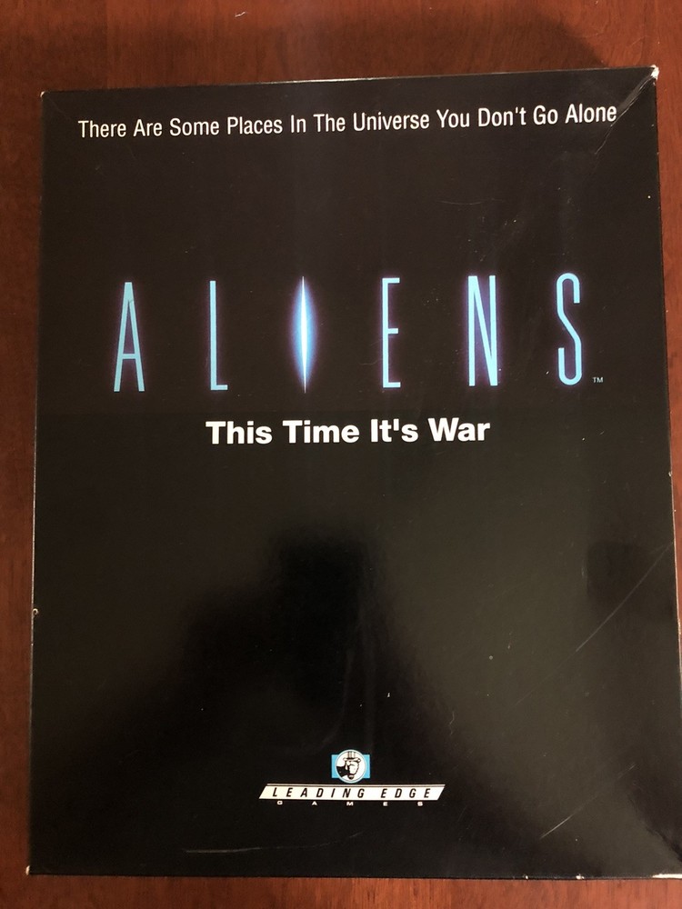 aliens this time its war board game 1989 original complete punched by me