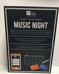After Dinner Music Quiz Game By Talking Tables New in box