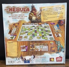 Via Nebula Board Game by Asmodee Games 12+ Space Cowboys 2016 Factory Sealed