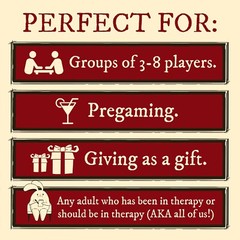 Horror Therapists: Extra Horror Edition 3-8 Players – Ages 17+ – Comic Building