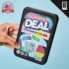 Monopoly Deal FIFA World Cup 2026 Edition Game – Officially Licensed FIFA World