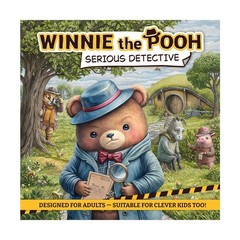 Crowd Games Board Game Winnie the Pooh – Serious Detective Box VG+/NM
