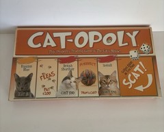 Late for the Sky Cat-Opoly Board Game Traditional Play 1 Hour, 2+ Players, 8+