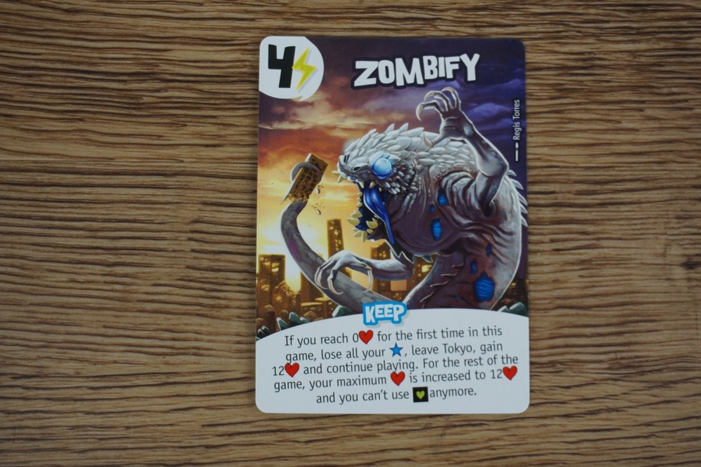 Zombify Promo Card King of Tokyo