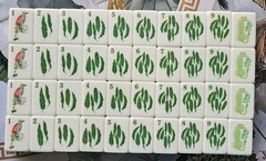 Premium Palm Royale 3 Layer Unbranded Mahjong Tiles Set 160 New