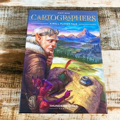 Cartographers: A Roll Player Tale Board Game + Playmat + Skills Mini Expansion