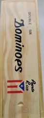 Double Six Puerto Rico Dominoes Game in Set of 28 Wooden Box Size 2″X3/4″X1/4″