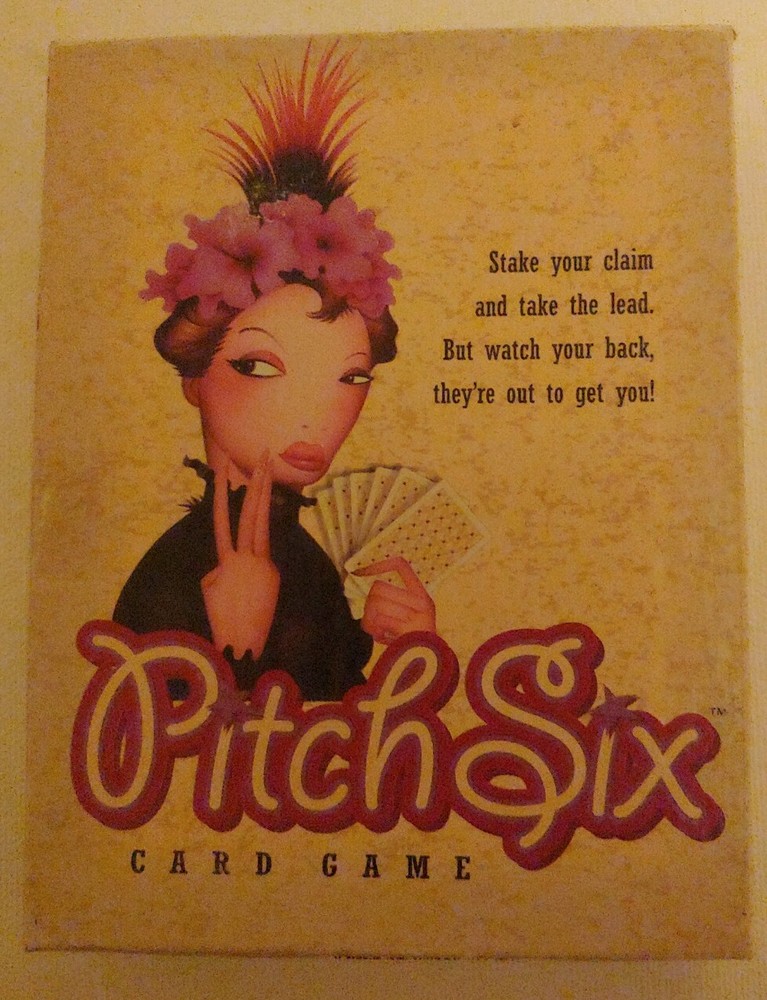 PITCH SIX CARD GAME by HASBRO