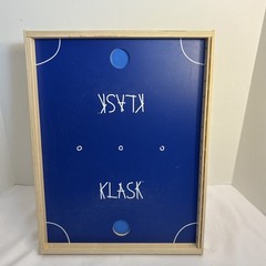 KLASK Board Game An Epic Magnetic Battle 100% COMPLETE! EUC 2-player Skill game