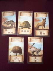 Roam Ryan Laukat Red Raven + Metal Coins + Gem Maps + Animals Promo + Sleeved