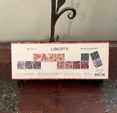Galison Liberty London Wood Floral Domino Set