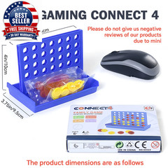 The Classic Game of Connect 4 Game for 2 Players; Connect 4 Grid Get 4 in a Row