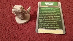 Buddybot Zombicide Invader Kickstarter exclusive w/ card Claptrap Borderlands
