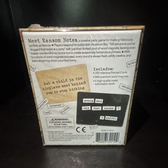 Very Special Games Ransom Notes Word Party Game, Magnetic, 3+ Players, 15+