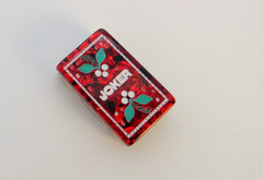 Premium American Mahjong Set 160pcs – Red Confetti – Made to Order