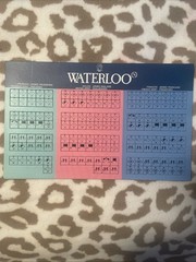 Waterloo. By International Team. (Italy). Unpunched. VGC.