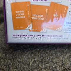 Charty Party! Hilarious Party Game ALL AGES Edition Complete In Box