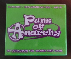 Puns of Anarchy – The Outrageous Pun-Making Party Game NEW SEALED