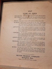 VINTAGE 1920’S MILTON BRADLEY GAME OF INDIA