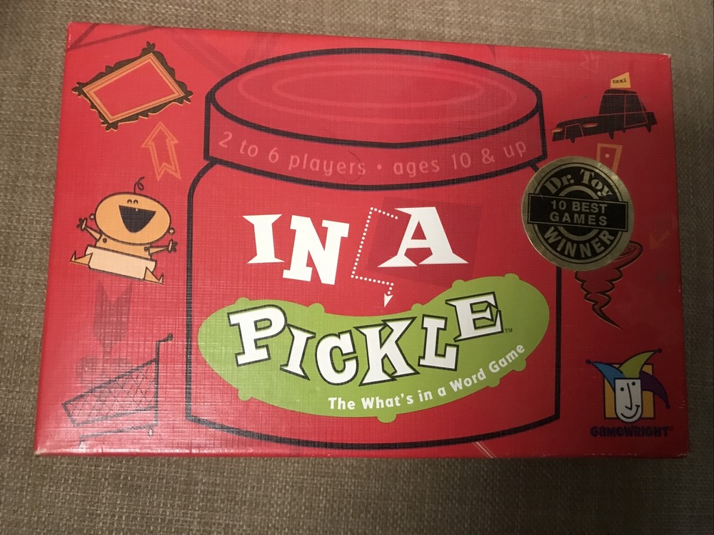 In A Pickle Card Game Creative Thinking Family Fun Game Kids & Adults