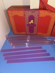 Deluxe Acrylic HORSE LUNAR YEAR Edition Mahjong Starter Kit Maison Lude Open Box