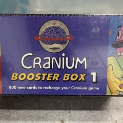 Cranium Booster Box 1 Extension Pack Party 800 New Cards Board Game 1999 4+ 12+