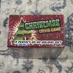 CHRISTMAS Trivia Game A Perfect Ho Ho Holiday Gift by Outset SEALED