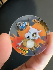 Rare Vtg Pokemon Cubone Marowak Crystal Tazos Taso Pogs Mexico Cheetos Doritos