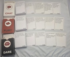 The Couples Game 17+ Flirt, Chat, Dare – Three In One Romantic Card Game