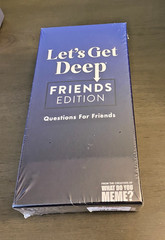 Lets Get Deep Friends Edition Card Game New Sealed