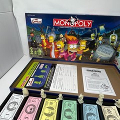 2005 Treehouse Of Horror Monopoly 100% Complete board Game the Simpsons rare