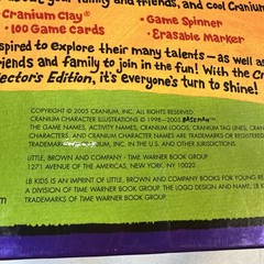 Cranium Big Book of Outrageous Fun Collector’s Edition Baseman Game Activity Bk