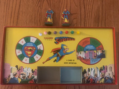 1954 Transogram Calling Superman Board Game Complete – Selling by Original Owner